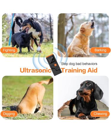 Songsier Antibell for Dogs - Ultrasound Anti-Barking Device | Handheld Dog Training Tool for Home & Outdoors - Buy Online on GoSupps.com