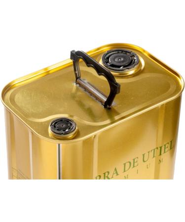  SIERRA DE UTIEL Sierra de Utiel - Premium Extra Virgin Olive Oil - 2 x 5-liter cans - 100% Natural Spanish Origin - Buy Online on GoSupps.com