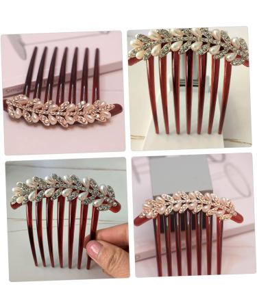 DOITOOL Hair Making Accessories Decorative Hair Combs for Women Wedding Hair Clip Bridal Hair Clip Bridal Headpieces Formal Hair Accessories for Women Alloy Bride China Crystal - Buy Online on GoSupps.com
