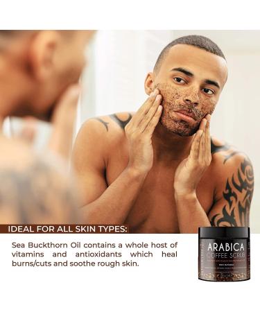 O Naturals Arabica Coffee Exfoliating Body Scrub - Anti Cellulite Dead Sea Salt Coffee Scrub for Face, Body & Feet - Best Cellulite Remover - 250 ml - Buy Online on GoSupps.com