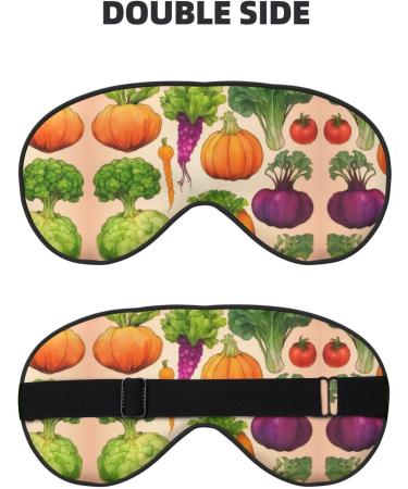 Buy Fruit and Vegetable Sleep Mask - Adjustable Breathable & Fashionable Eye Mask for Optimal Comfort | International Shipping Available - Buy Online on GoSupps.com