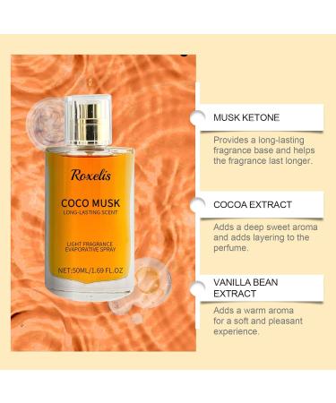 Coco Musk Vanilla Perfume Men Vanilla Musk Perfume With Oil Cologne For Men Coco Musk Arabian Perfume 1.69 Fl.oz - Buy Online on GoSupps.com