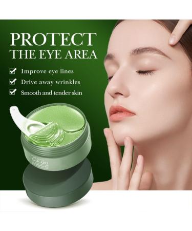 Under Eye Patches Avocado Eye Masks for Puffy Eyes Collagen Eye Patches for Dark Circle Under Eye Gel Patches Under Eye Mask Under Eye Bags Fine Lines & Wrinkles Hydrating Skincare 30 Pairs - Buy Online on GoSupps.com