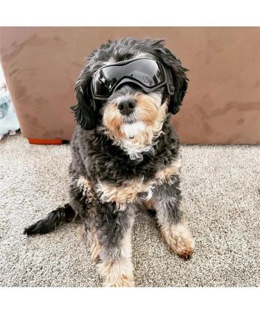 NAMSAN Medium Dog Goggles | Anti-UV Glare Sunglasses for Small to Medium Dogs | Adjustable Motorcycle Glasses for Doggy Eye Protection - Buy Online on GoSupps.com