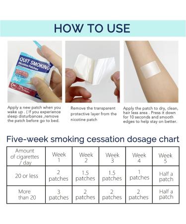 Nicotine Patches 7 mg Step 3 - Stop Smoking Aid 30 Count - Buy Online on GoSupps.com