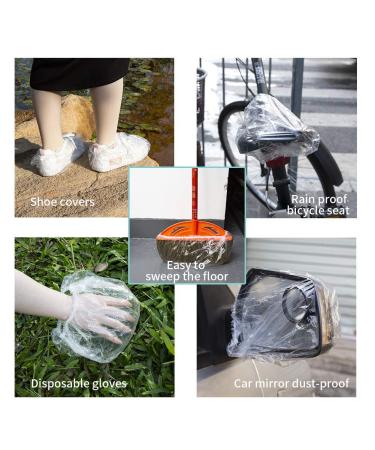 30pcs Disposable Shower Caps - Waterproof Clear Bath Cap for Women, Men, Home, Hotel, Hair Salon - Portable Size 46CM - Buy Online on GoSupps.com