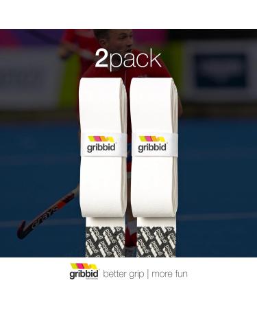 Gribbid Hockey Grip Chamois - Original Dutch Shammy Soft & Absorbent - Available in White/Yellow (1-Pack & Multipack) - Buy Online on GoSupps.com