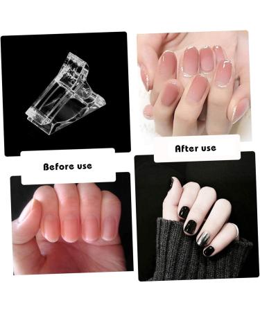 minkissy 1 Set Nail Extension Set Crystal Nail Clipper Plastic Assorted Color 18.5X8.3X1.5CM - Buy Online on GoSupps.com