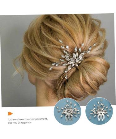 Didiseaon Hair Comb Hair Accessories for Bride Wedding Hair Wedding Headpiece for Bride Rhinestone Hair Accessories Bride Headpieces for Wedding Bride Tiara Diamond Alloy Headband - Buy Online on GoSupps.com