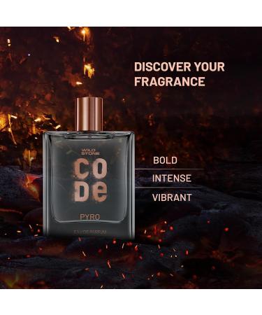 WI.LD ST.ONE CO.DE Py.ro Eau De Parfum For Men 100Ml|Bold Intense & Vibrant Fragrance| Luxury Men Perfume With Long Lasting Aroma Scented Spray - Buy Online on GoSupps.com