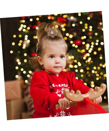 Didiseaon 5 Pairs Small Rubber Band Cute Hair Ties Hair Ties for Girl Hair Ties for Little Girl Ponytail Holder Cute Hair Accessories Fabric No Hair Damage Decorate Girl Child - Buy Online on GoSupps.com