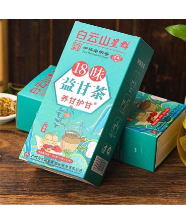 18 Flavors Liver Care Tea 18 Flavors of Liver Protection Tea Chinese Liver Nourishing Tea Natural Herbal Tea Nourish The Liver and Protect The Liver Health Preserving Tea for All People (1pcs) - Buy Online on GoSupps.com