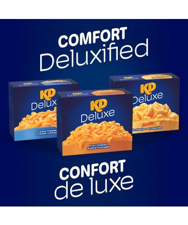 Kraft Deluxe Four Cheese Macaroni & Cheese 400g (Pack of 12) Cheese 400g (Pack of 12) - Buy Online on GoSupps.com