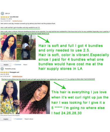 12A Grade Brazilian Virgin Hair - Pineapple Deep Wave 3 Bundles (20, 22, 24 inch) - Unprocessed Remy Hair - Buy Online on GoSupps.com