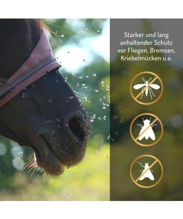 Chevalis Insect Protection for Horses 5L - Natural Essential Oils & Geraniol - Effective Against Flies Mosquitoes & Ticks - Buy Online on GoSupps.com