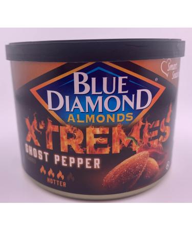 Blue Diamond Almonds Flavored Almonds Variety Pack 6 Flavors 6oz Each- Carolina Reaper Ghost Pepper Cayenne Pepper Spicy Dill Pickle Sriracha Habanero BBQ by Inspired Candy - Buy Online on GoSupps.com