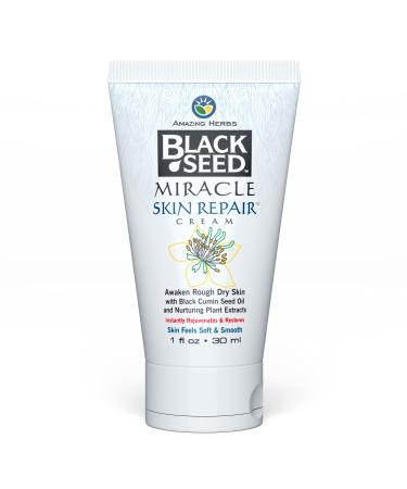 Amazing Herbs Black Seed Miracle Skin Repair Cream, 1 Oz 1 Ounce