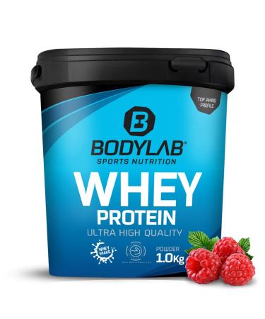 Bodylab24 Whey Protein Powder Raspberry Yoghurt 1kg Raspberry Yoghurt 1 kg (1 pack) - Buy Online on GoSupps.com
