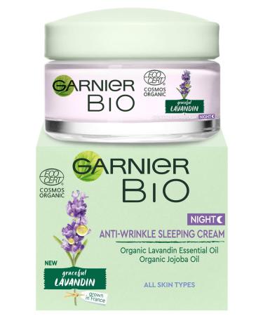 Garnier - Cr me de sommeil anti-rides Bio Lavandin 50 ml SkinActive BIO Lavandin Cr me Dormante