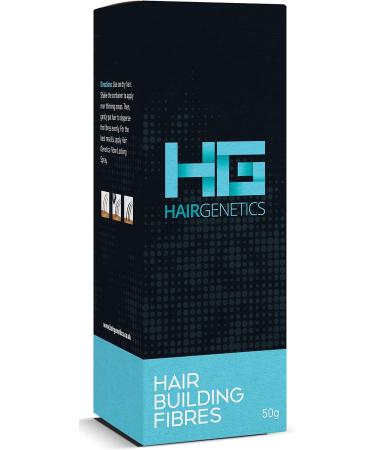 Hair Genetics Advanced Keratin Hair Building Fibres - Medium Brown 50g - Buy Online on GoSupps.com