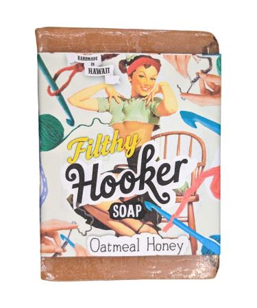 Filthy Hooker BAR SOAP Cinnamon Hawaiian Honey Oats Vanilla