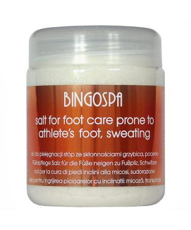 Salt for athlete's foot and sweating feet 2in1 550 g BINGOSPA - Buy Online on GoSupps.com