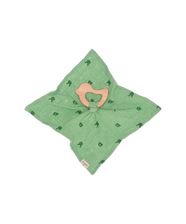 Buy Sterntaler Baby Unisex Cuddling Cloth with Bite Ring Kinni and Kalla - Organic Cuddly Cloth in Medium Green - Perfect for Baby Girls - 1 Pack - Buy Online on GoSupps.com