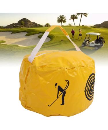 SPYMINNPOO Golf Smash Impact Training Bag - High Density Waterproof PVC - Yellow - Buy Online on GoSupps.com