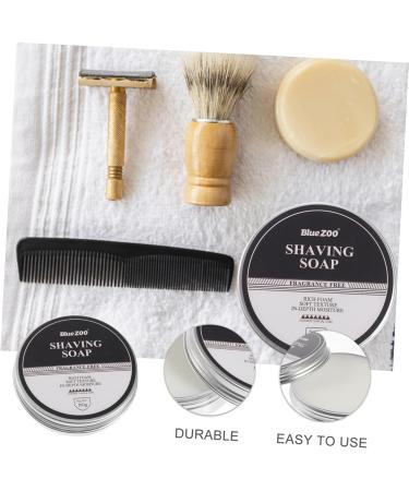 Beatifufu Beard Shaving Cream Facial for Men Male Face Care Men Facial Cooling Shave Cream Paste 1 count (Pack of 1) As Shown - Buy Online on GoSupps.com