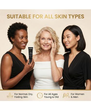 KAZIPA Instant Eye Tightener Cream Temporary Under Eye Firming & Lifting Cream Anti Aging For Dark Circles Wrinkles Fine Lines Undereye Bags Treatment And Puffiness Removal 1 Fl Oz - Buy Online on GoSupps.com