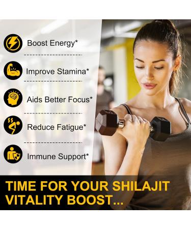 Gommes de Shilajit 3000mg pour hommes et femmes Shilajit Gummies 60 gommes - Buy Online on GoSupps.com