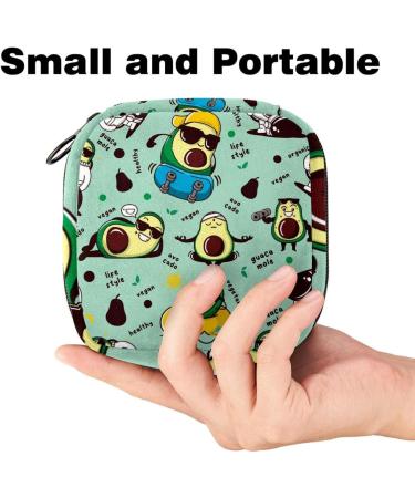 MUOOUM Menstrual Artery Bag - Stylish Zipper Bag for Tampons | 3D Mystical Snake Design Color 8 | Ideal for Women & Girls - 4.7x6.6x6.6 in (12x17x17 cm) - Buy Online on GoSupps.com