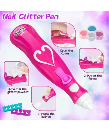 Kids Nail Polish Sets for Girls Gifts for Girls Nail Varnish Sets Kids Makeup Sets for Girls Nail Art Kit kids Makeup Sets Girls Toys Age 7 8 9 10 11 12 for Birthday Present Christmas Party - Buy Online on GoSupps.com