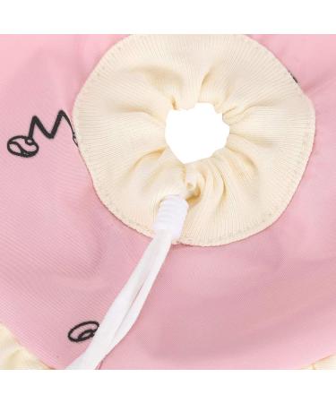 DERCLIVE Small Pet Elizabeth Collar - Protective Nursing Ring for Guinea Pig Rabbit Sugar Glider - Pink/Blue L. Pink - International Shipping Available - Buy Online on GoSupps.com