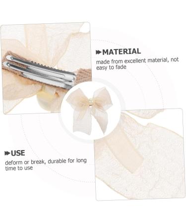 EXCEART Rite Rituals Prom Lace Hair Clip Cloth Hairpin Hair Accessories for Girls Hair Jewels for Women Bow Clips for Women Girls Bow Hairpin Grace Big Bow Headgear Hair Ring Child Bow Tie - Buy Online on GoSupps.com