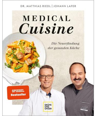 Johann Lafer Medical Guisine Set of 2 Hardcover | Healthy Cooking Reinvented & Anti-Inflammatory Cookbook - International Shipping Available - Buy Online on GoSupps.com