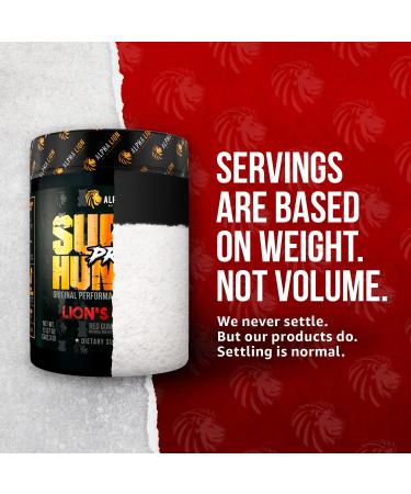 ALPHA LION Pre Workout Powder - Lion's Blood Flavor | Enhanced Energy & Focus with Beta Alanine, L-Taurine, and Tri-Source Caffeine | Nitric Oxide & Citrulline for Pump - 21 Servings - Buy Online on GoSupps.com