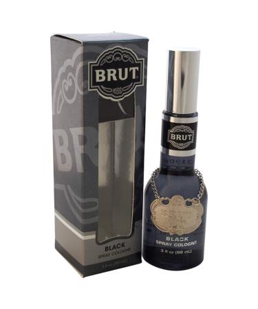 Faberge Cologne Spray Brut Black 3 Ounce 3 Fl Oz (Pack of 1)