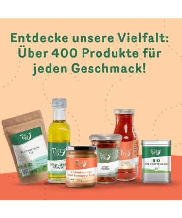  TASTY POTT Tasty Pott Pistachio | Spread | Pistachio Cream | Pistachios | For Baking and Cooking | Vegan Nutrition | Nuts | Nut Butter | Nuts | In a 500g Glass - Buy Online on GoSupps.com