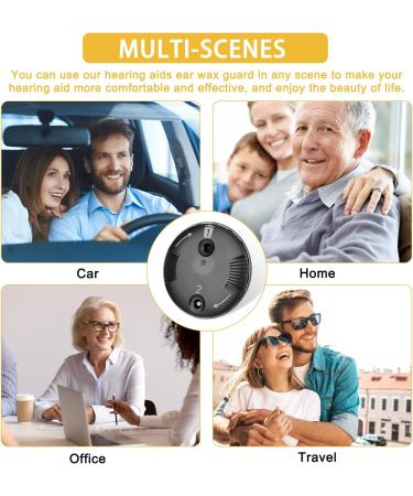 Cerumen Filter for Hearing Aid Protection - Black Hearing Aid Filters and Wax Guards - Buy Online on GoSupps.com