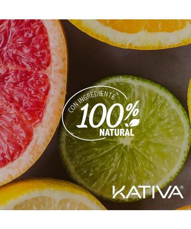  KATIVA Kativa Oil Control Kit for Oily Hair 3 x 50 ml | Contains: pre-shampoo shampoo and conditioner | Controls oily partings | Purifying Clay a blend of citrus fruits and menthol - Buy Online on GoSupps.com