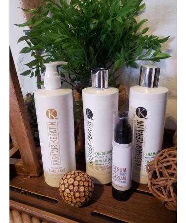 2 pc Kashmir Keratin Curl Ease Set - 8 fl oz Shampoo & Large Comb for Perfect Curls | International Shipping - Buy Online on GoSupps.com