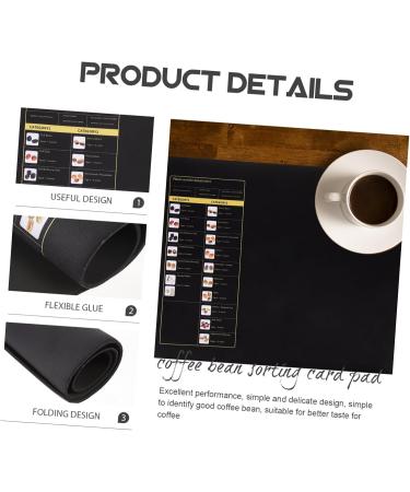 Uonlytech Coffee Beans Sorting Pad Coffee Beans Classification Cushion Coffee Beans classifying Cushion Green Beans Foldable Coffee Beans Sorting Card - Buy Online on GoSupps.com