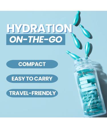 Masque Bar My Ingredients 10% Serum Capsules for Face - Serum Capsule for Evening Out Skin Tone & Instant Hydration Korean Skin Care Treatment 30 Mineral Oil Free Paraben Free (Hyaluronic Acid) - Buy Online on GoSupps.com