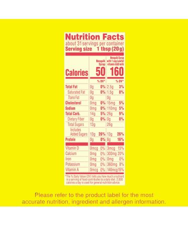 Nesquik Strawberry Syrup 22 oz - Buy Online on GoSupps.com