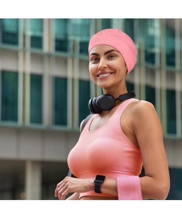 FocusCare 100% Bamboo Viscose Hats for Men & Women | Lightweight Helmet Liner & Sleep Cap for Chemo & Hair Loss - 2 Red & Burgundy - Buy Online on GoSupps.com