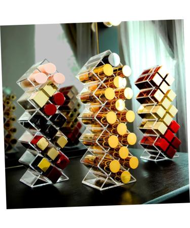 WOONEKY WOONEKY Acrylic Lipstick Display Stand with 16 Fish-Shaped Compartments for Desktop - Buy Online on GoSupps.com