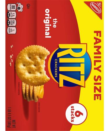 Ritz Crackers Original - Family Size - 20.6oz / 583 g - Buy Online on GoSupps.com