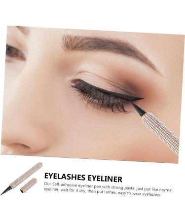 Mikinona 1pc Eyeliner Eye Liner Pens Black Makeup Pen Eyelash Glue Pen Plastic Liquid Retouching Pen - Buy Online on GoSupps.com