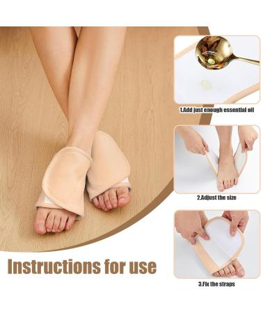 Buy Foot Pack - 2% Reusable Oilproof Castor Oil Wrap for Safe Effective Foot Care | International Shipping Available - Buy Online on GoSupps.com